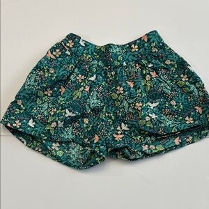 TEA COLLECTION Green Floral Print Cute and Comfy Shorts